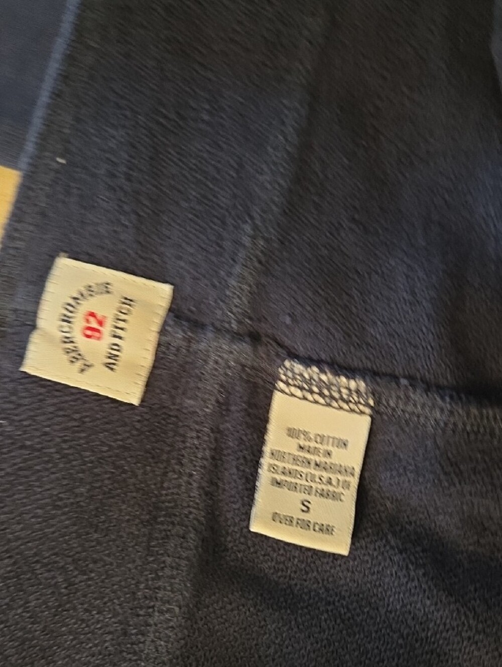Abercrombie & Fitch Navy Sweatpants - Picture 4 of 4